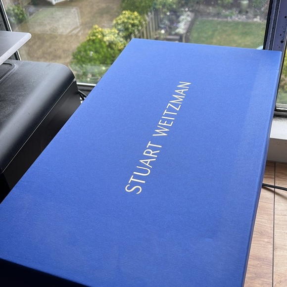 Stuart Weitzman Hettie Black Suede Boots NWT - Picture 13 of 14